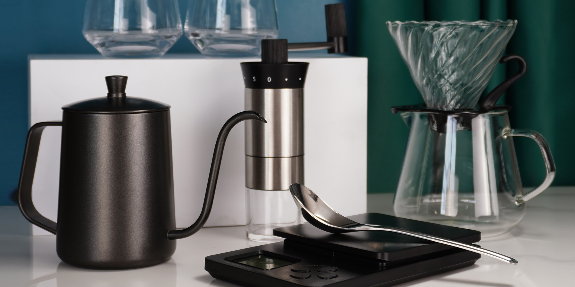 Amazon.com: SuperCook Hand Drip Pour Over Coffee Set, All in One